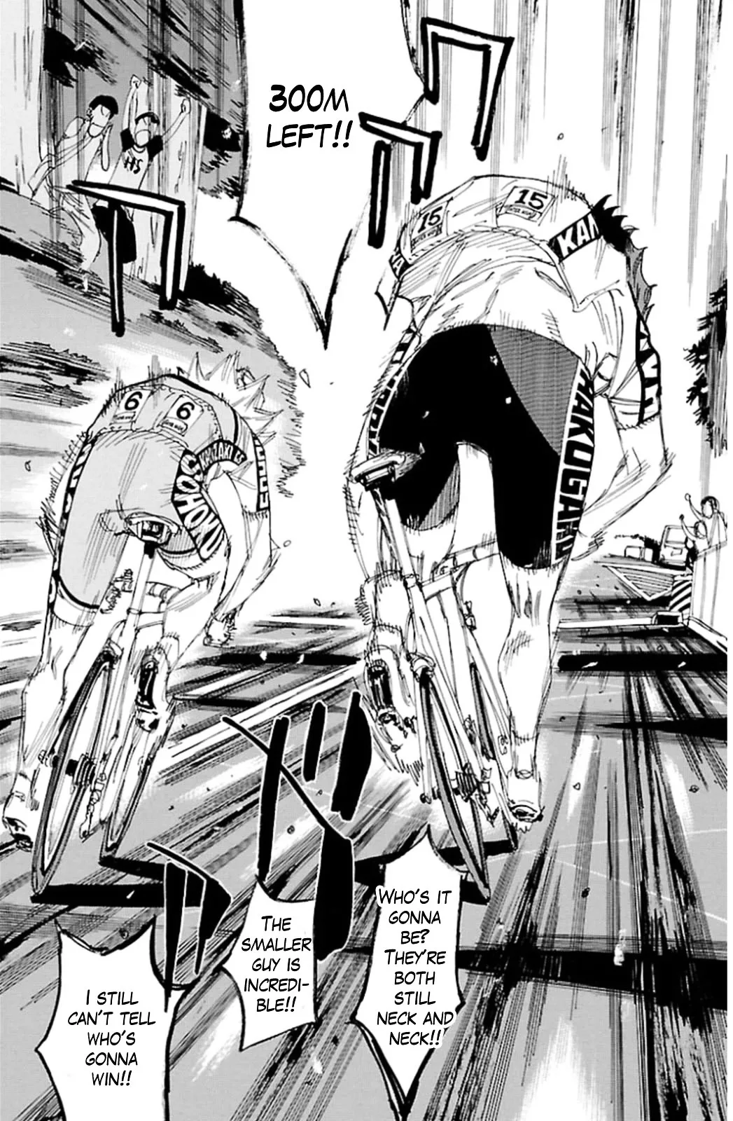 Yowamushi Pedal Chapter 312 page 14