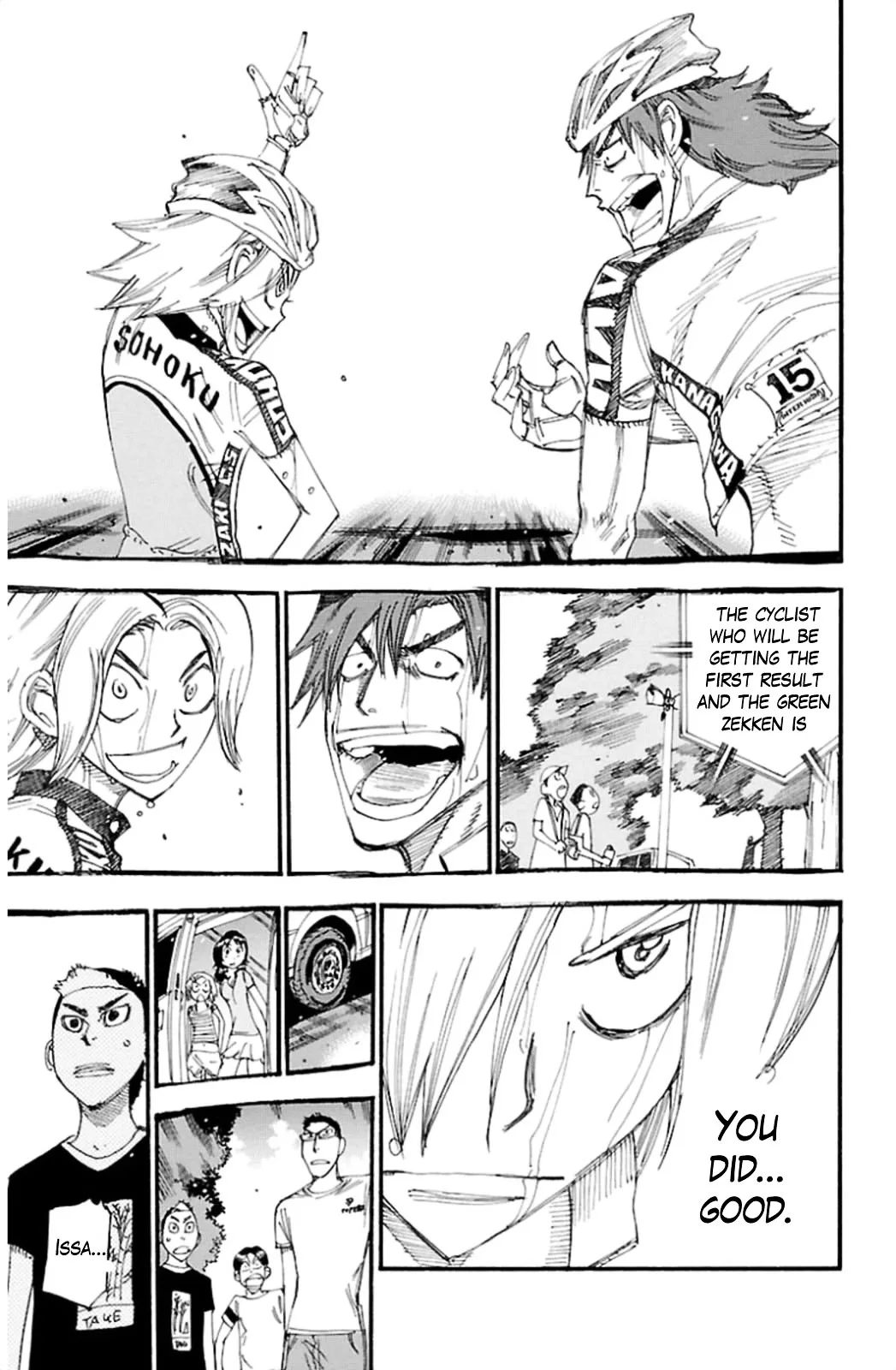 Yowamushi Pedal Chapter 312 page 27