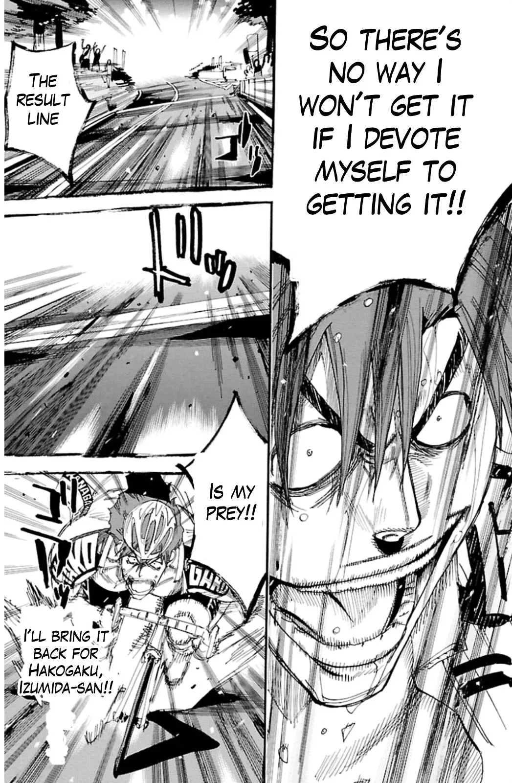 Yowamushi Pedal Chapter 312 page 11