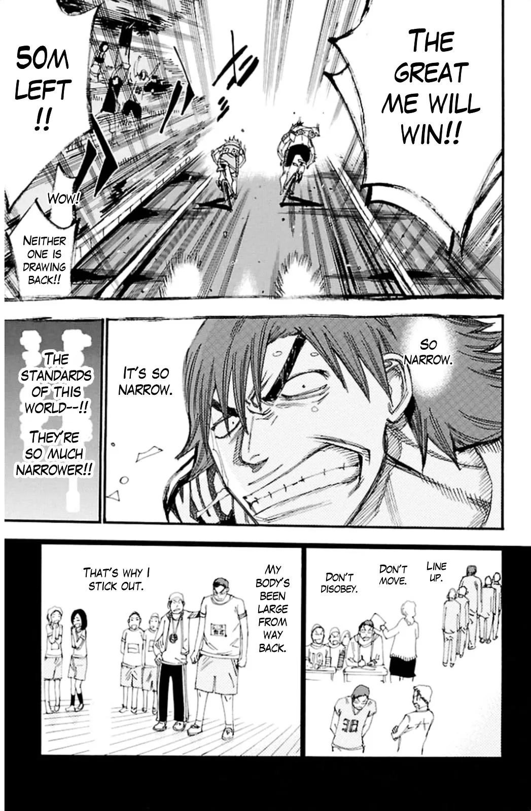 Yowamushi Pedal Chapter 312 page 9