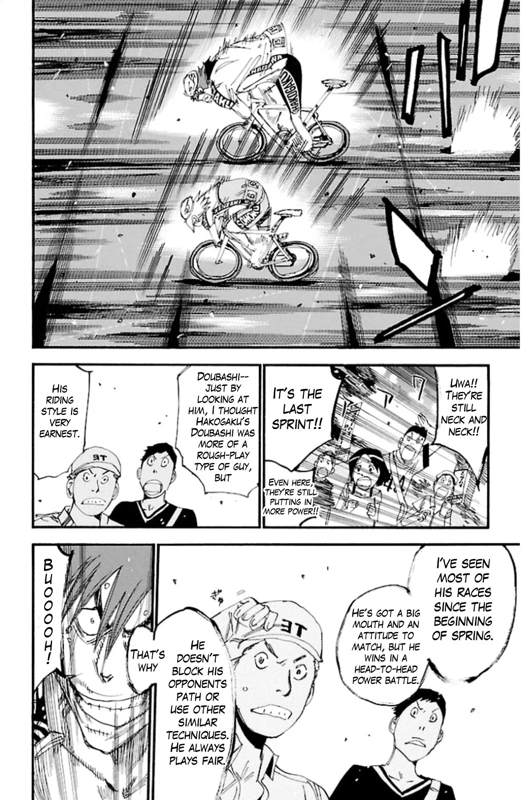 Yowamushi Pedal Chapter 312 page 16