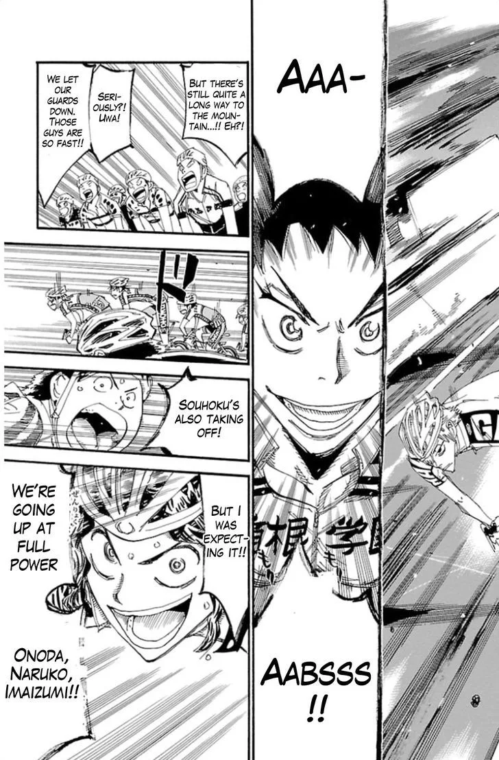 Yowamushi Pedal Chapter 313 page 13