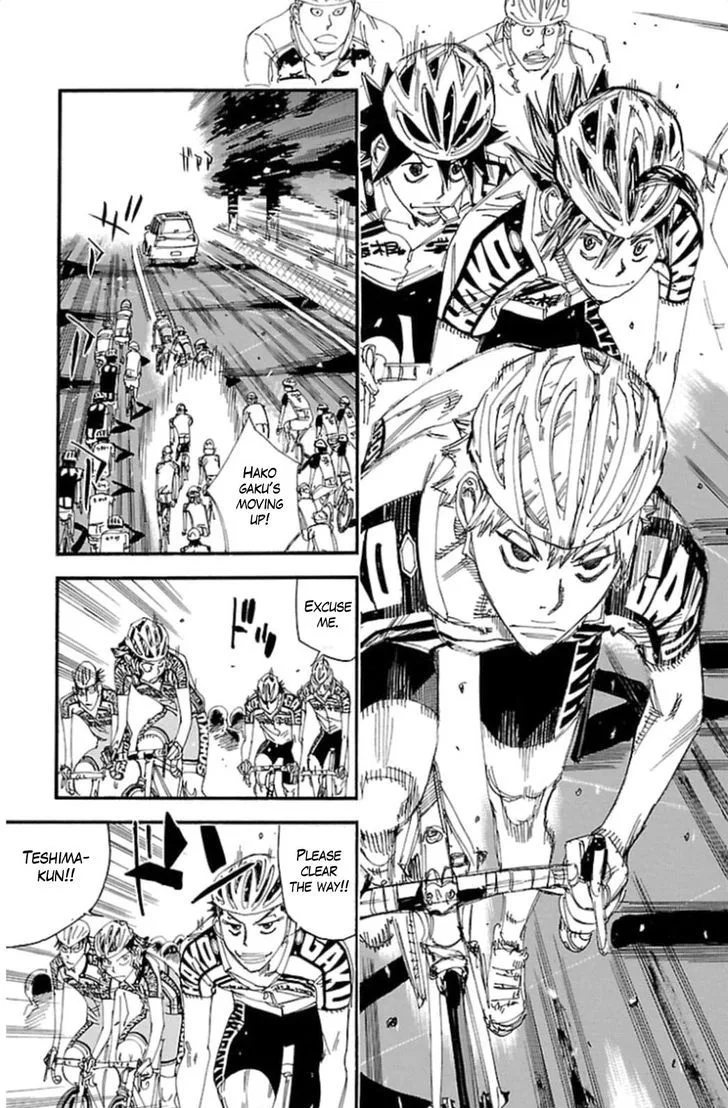 Yowamushi Pedal Chapter 313 page 7