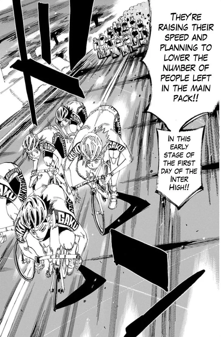 Yowamushi Pedal Chapter 313 page 12