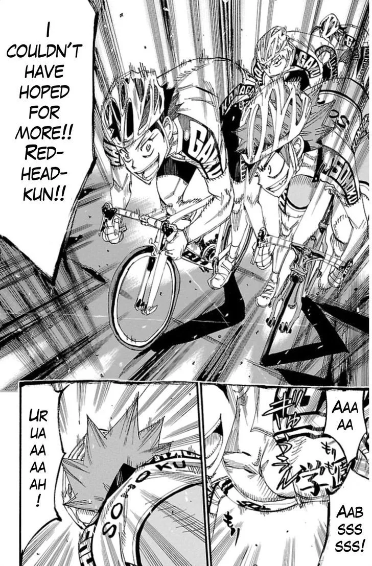 Yowamushi Pedal Chapter 313 page 18