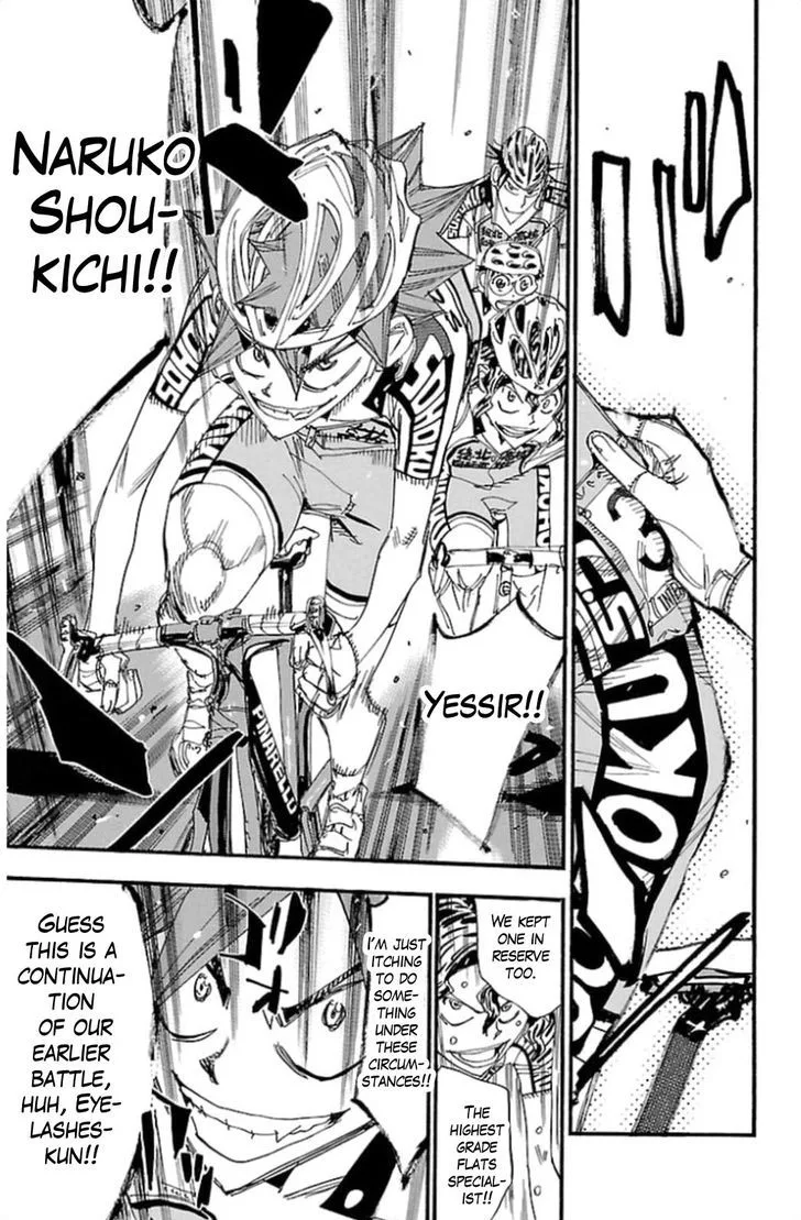 Yowamushi Pedal Chapter 313 page 17