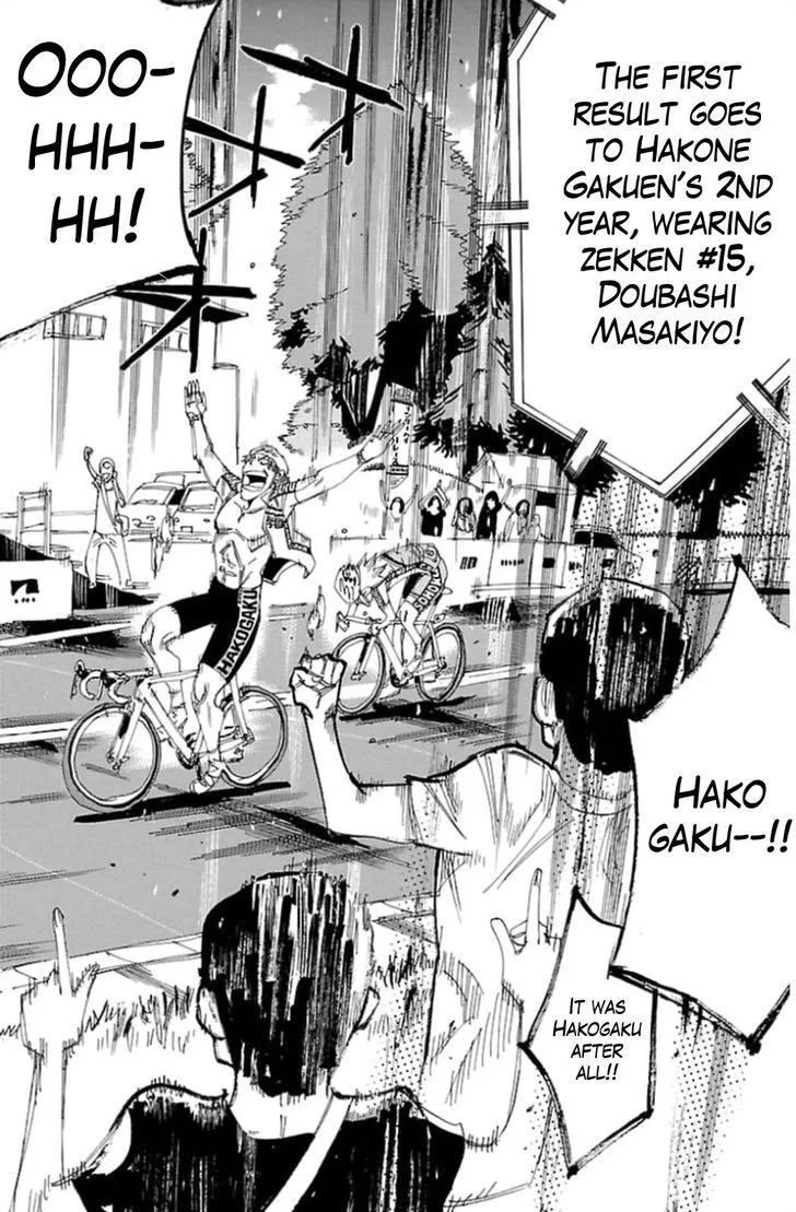 Yowamushi Pedal Chapter 313 page 2