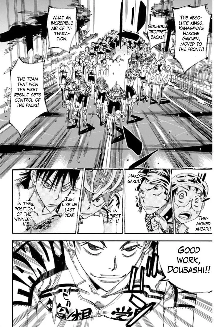 Yowamushi Pedal Chapter 313 page 8