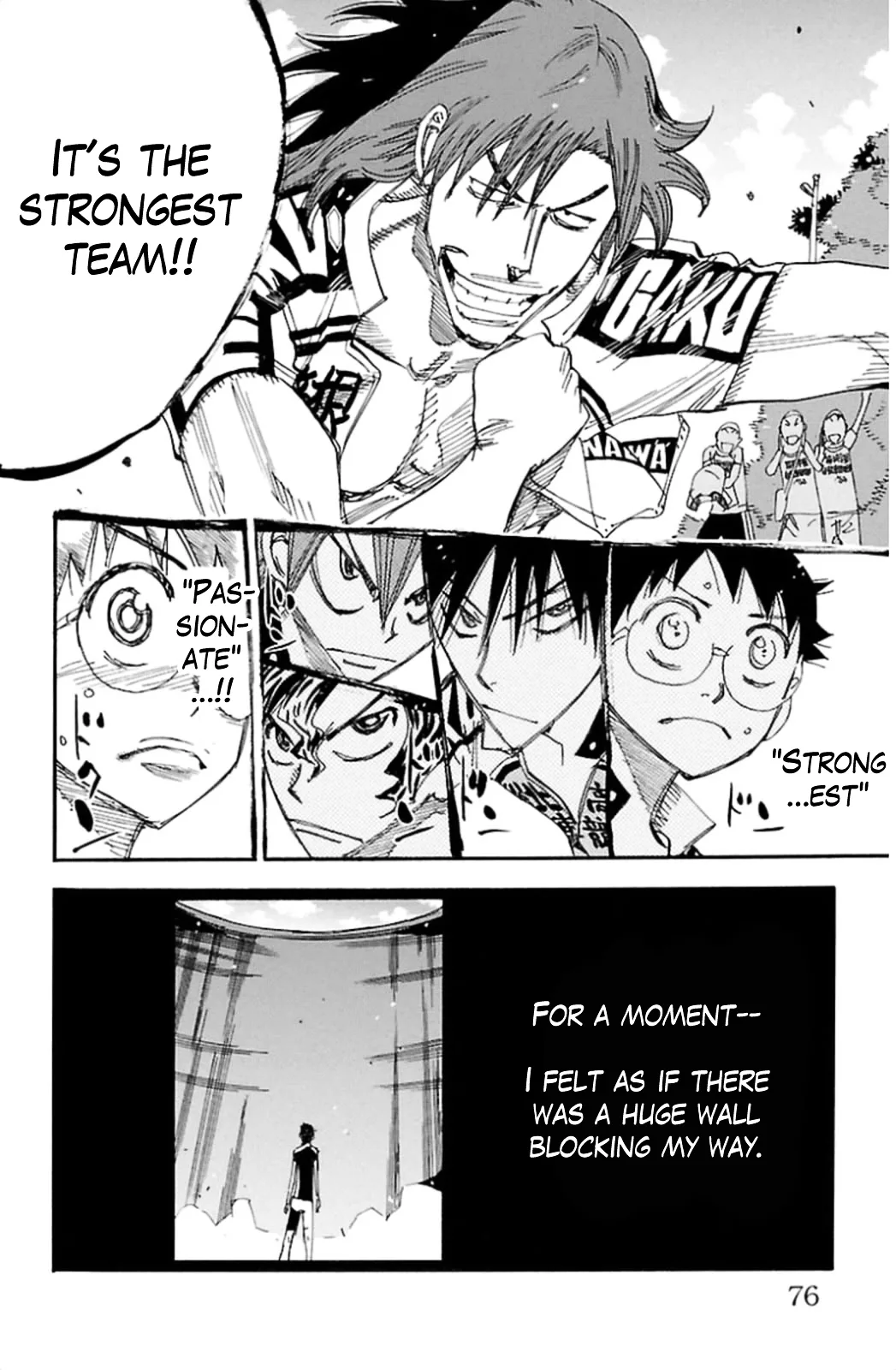 Yowamushi Pedal Chapter 314 page 21