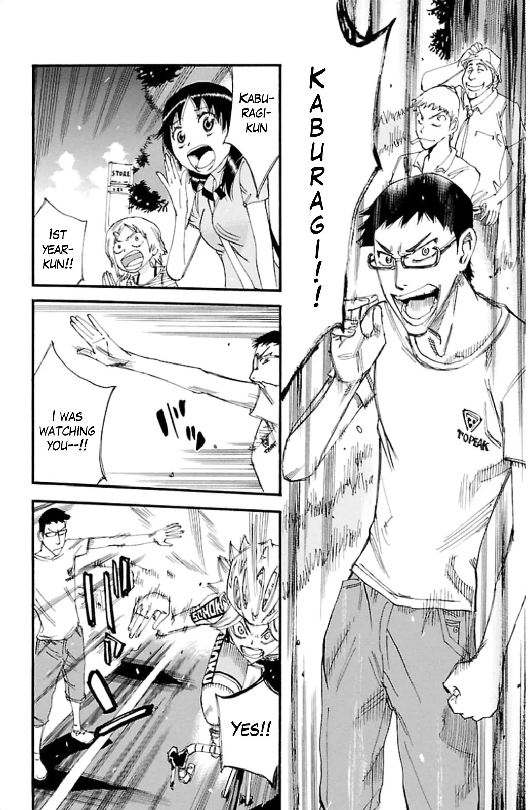 Yowamushi Pedal Chapter 314 page 9