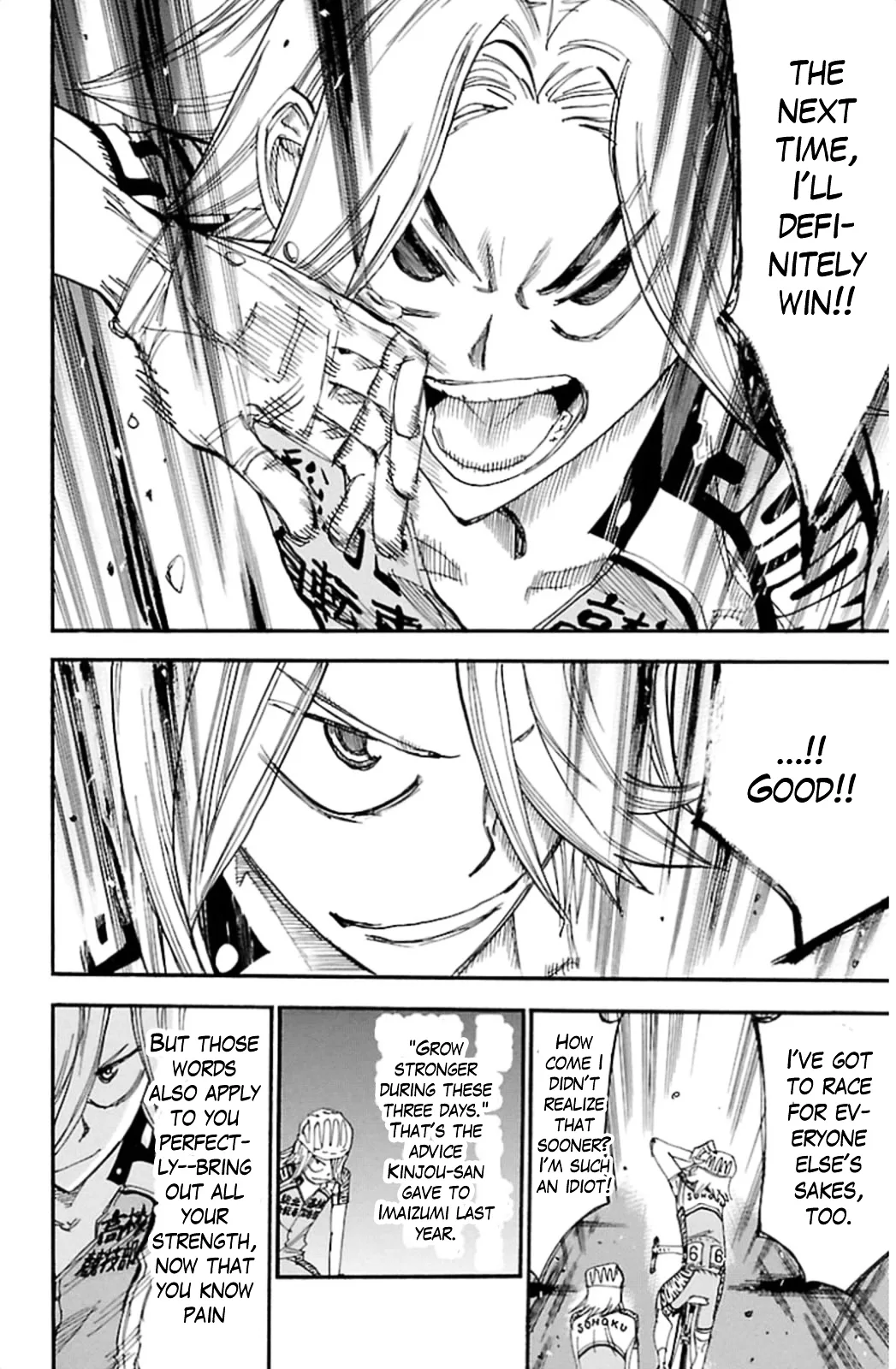 Yowamushi Pedal Chapter 314 page 13