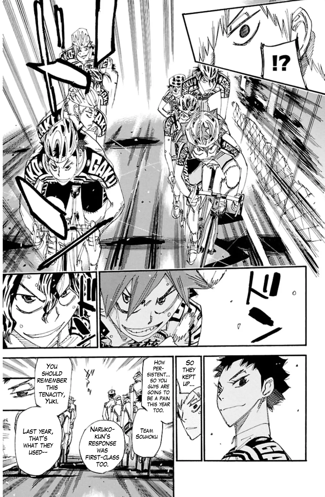 Yowamushi Pedal Chapter 314 page 16