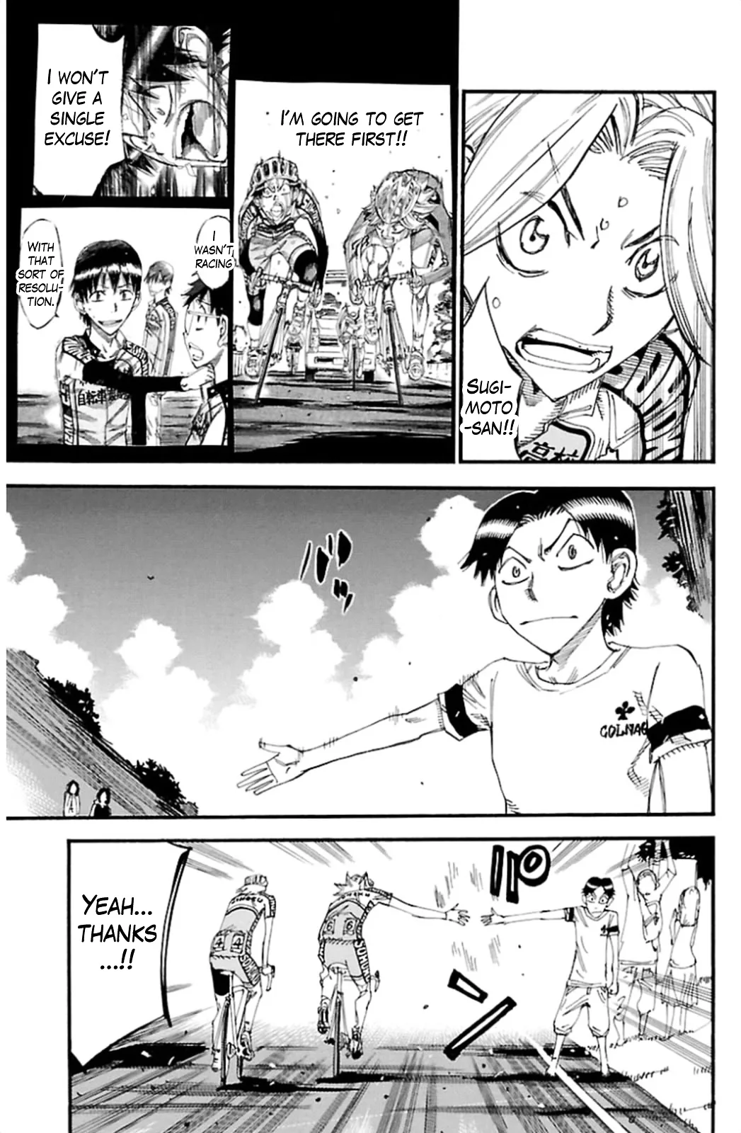Yowamushi Pedal Chapter 314 page 8