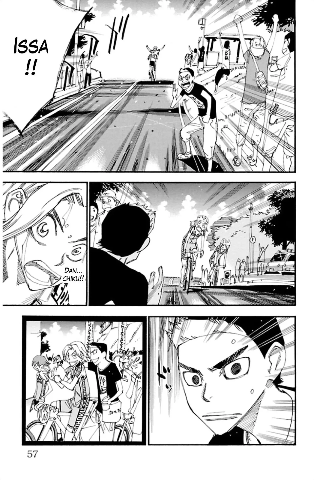 Yowamushi Pedal Chapter 314 page 3