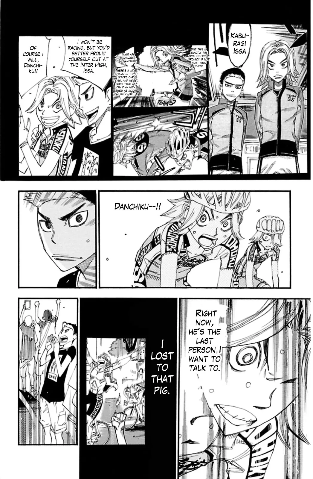Yowamushi Pedal Chapter 314 page 4