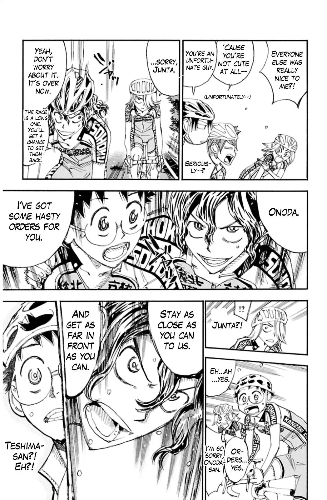 Yowamushi Pedal Chapter 315 page 13