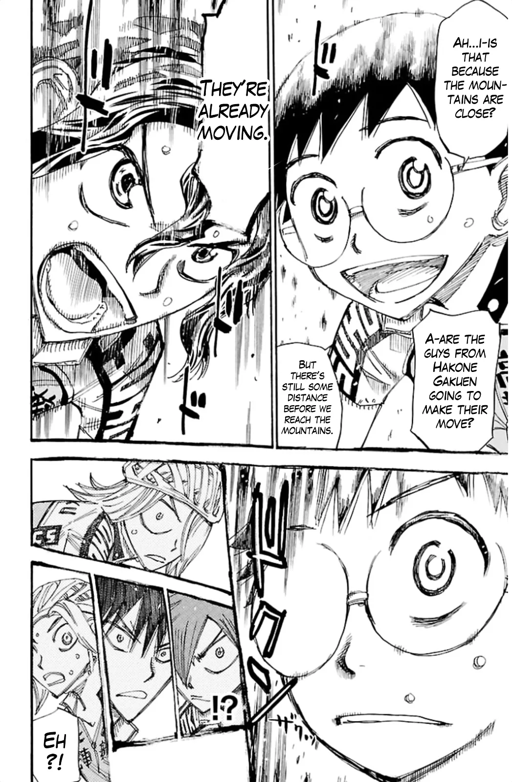 Yowamushi Pedal Chapter 315 page 14