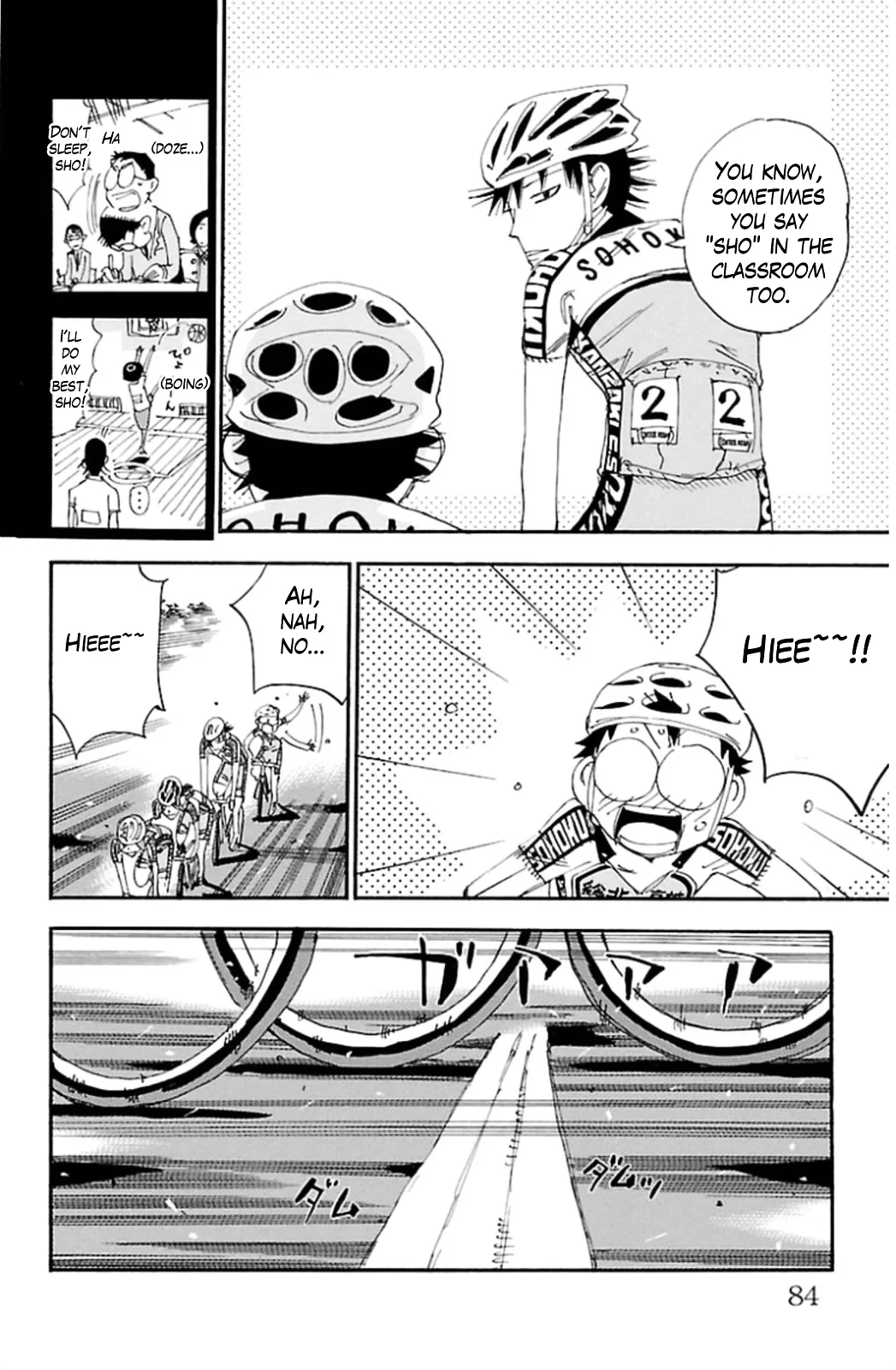 Yowamushi Pedal Chapter 315 page 8