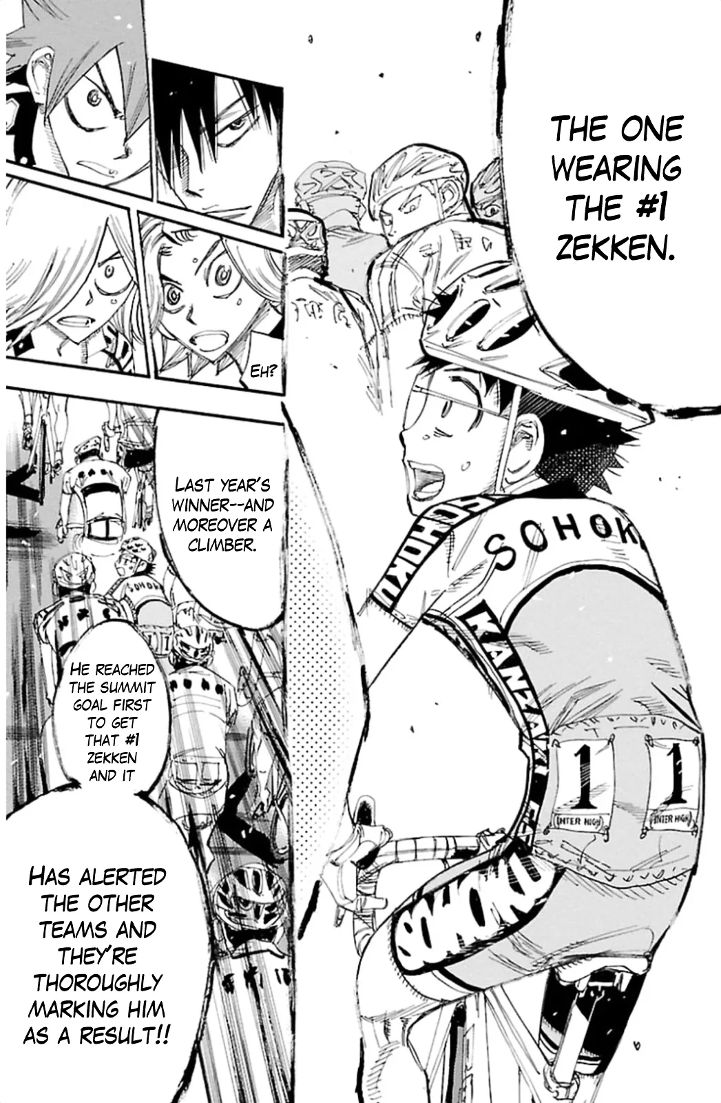 Yowamushi Pedal Chapter 315 page 25
