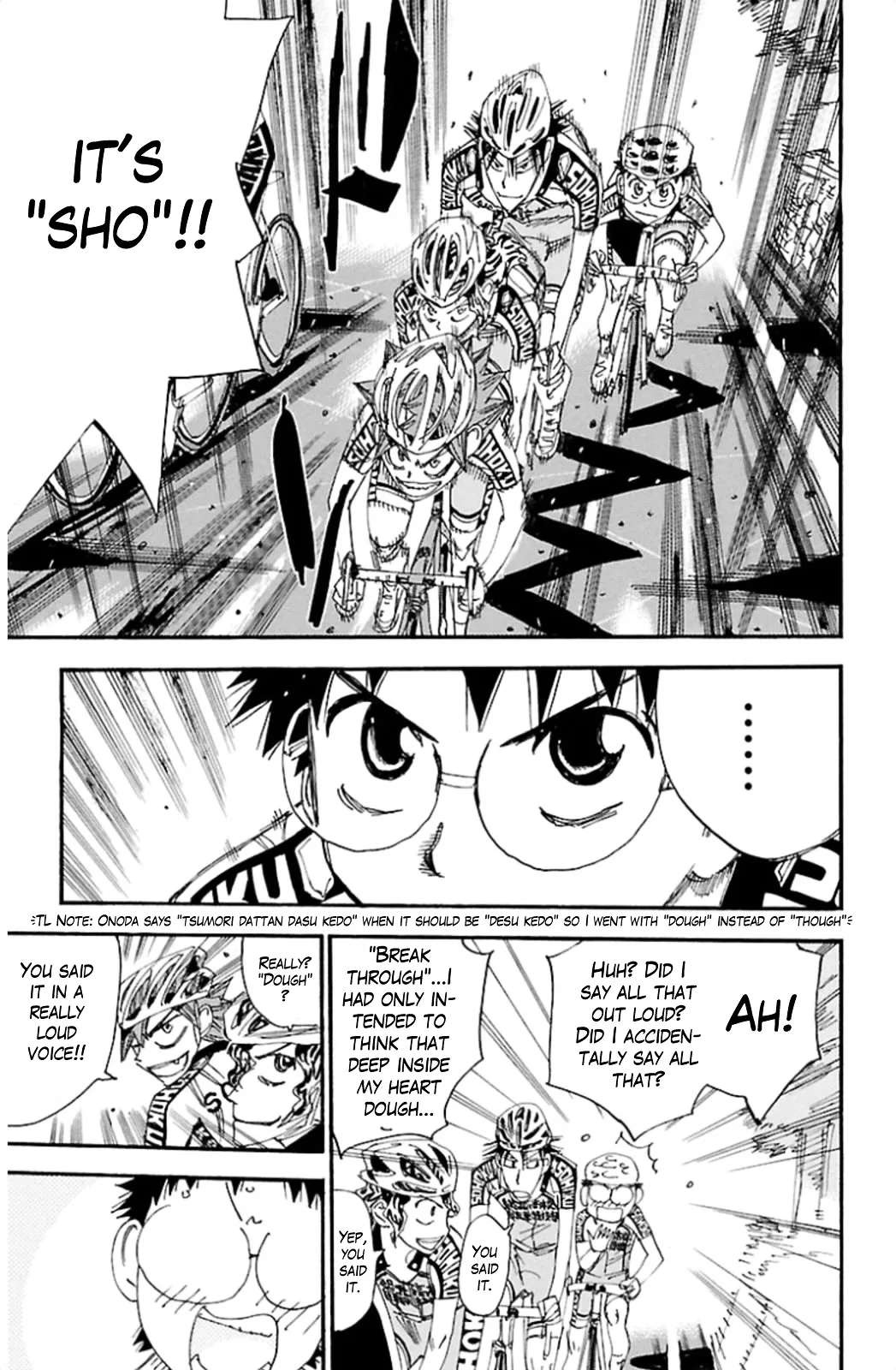 Yowamushi Pedal Chapter 315 page 7