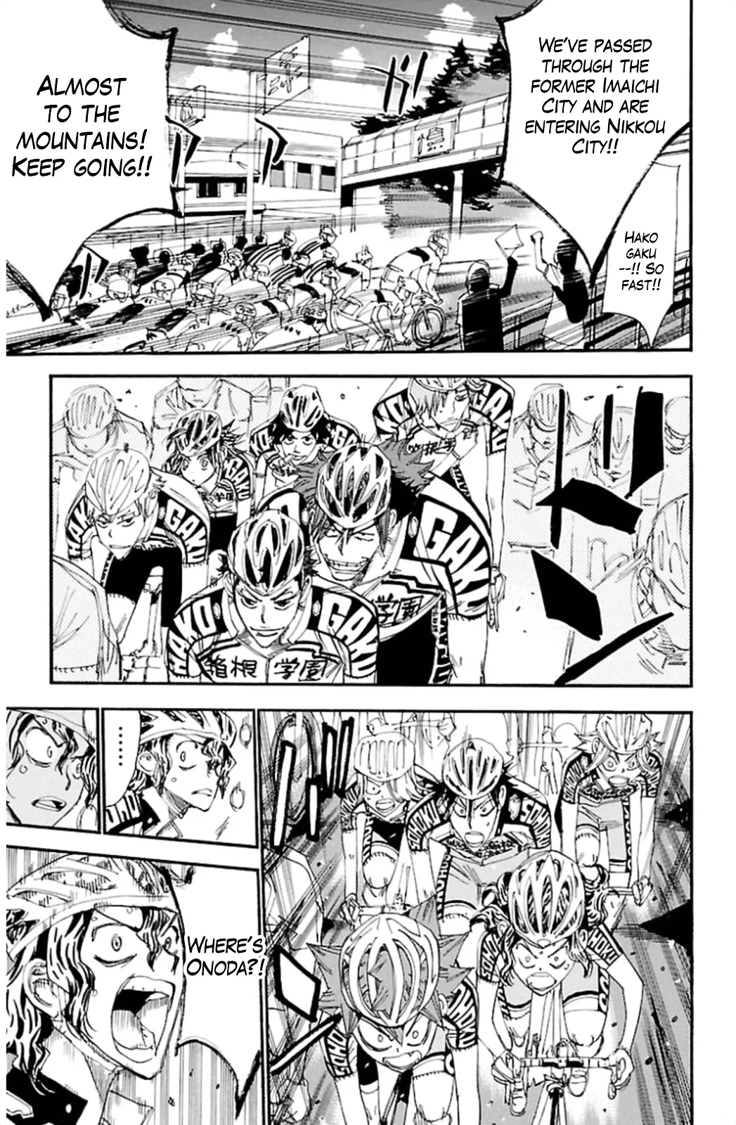 Yowamushi Pedal Chapter 315 page 21