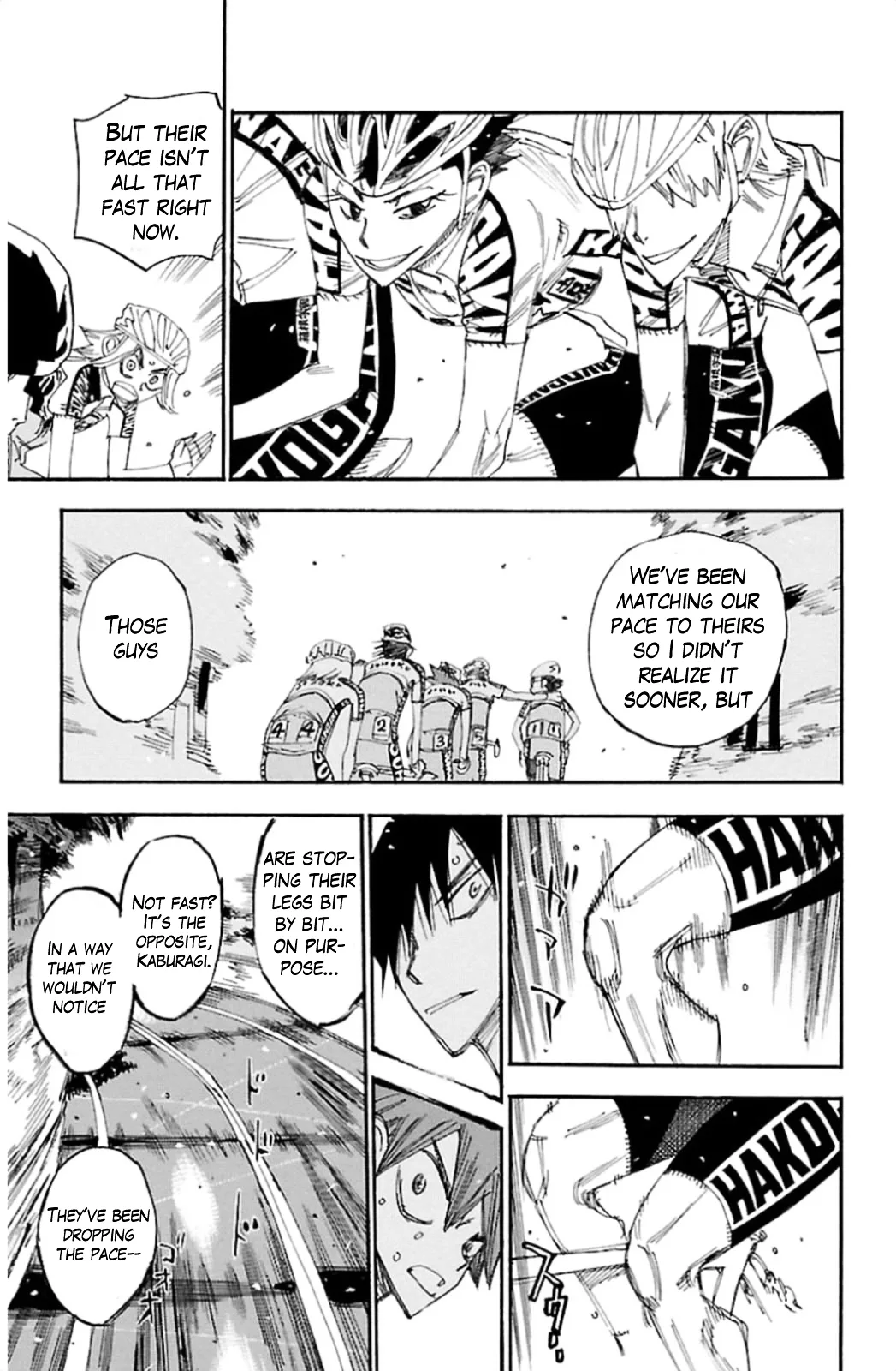 Yowamushi Pedal Chapter 315 page 15