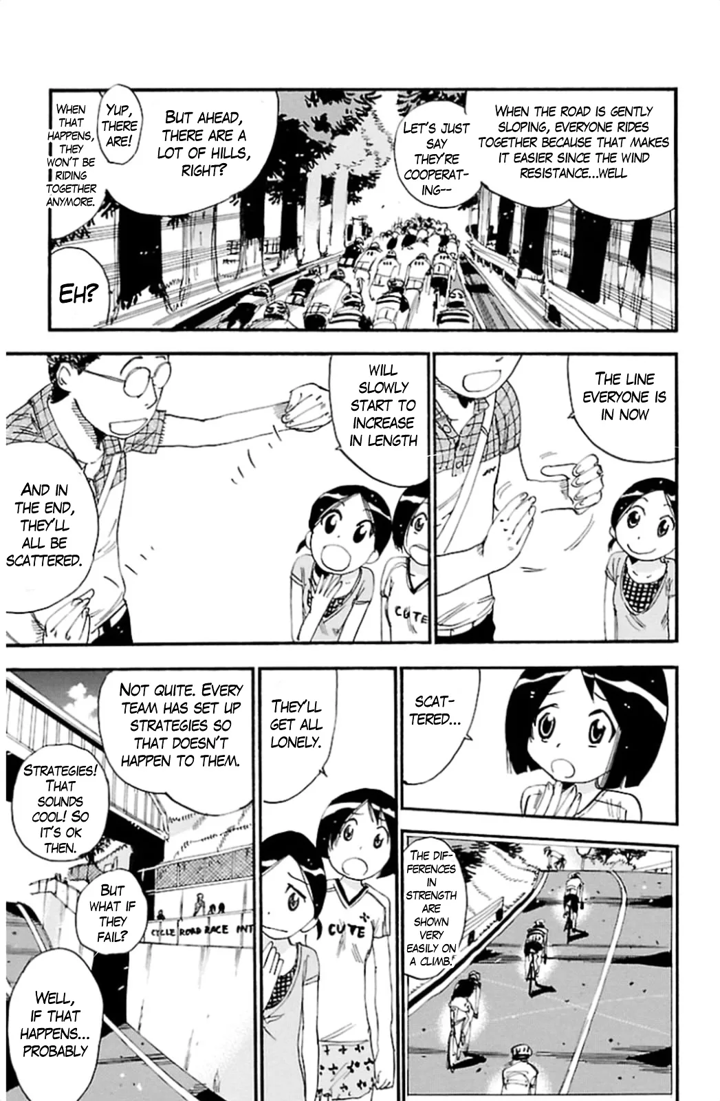 Yowamushi Pedal Chapter 316 page 5