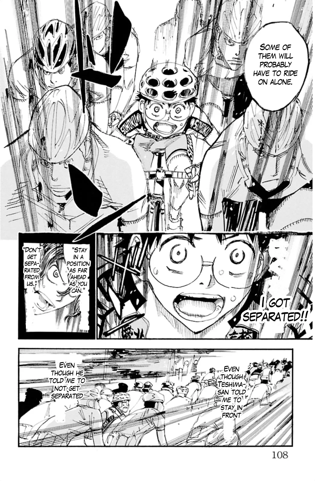 Yowamushi Pedal Chapter 316 page 6