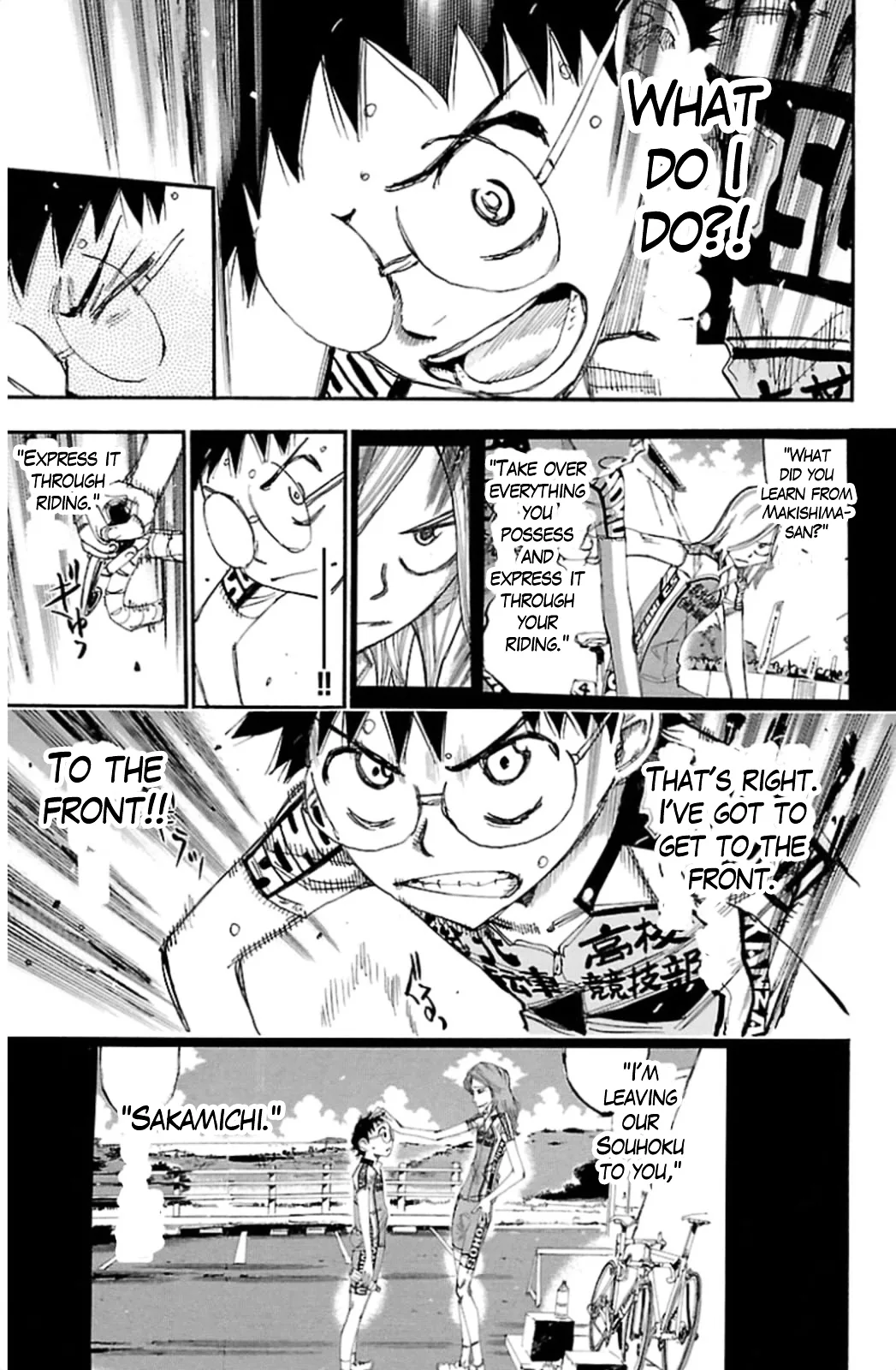 Yowamushi Pedal Chapter 316 page 11