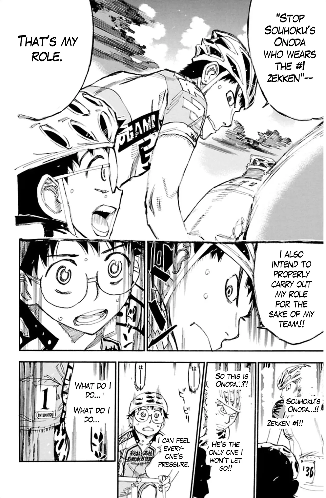 Yowamushi Pedal Chapter 316 page 10