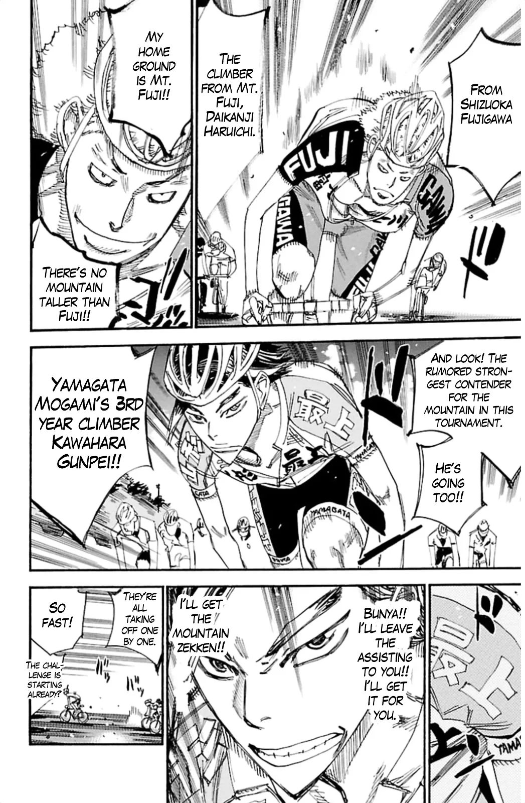 Yowamushi Pedal Chapter 316 page 18