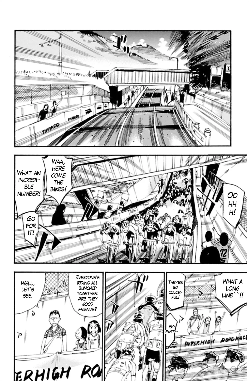 Yowamushi Pedal Chapter 316 page 4