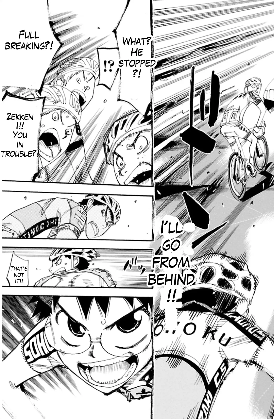 Yowamushi Pedal Chapter 317 page 7