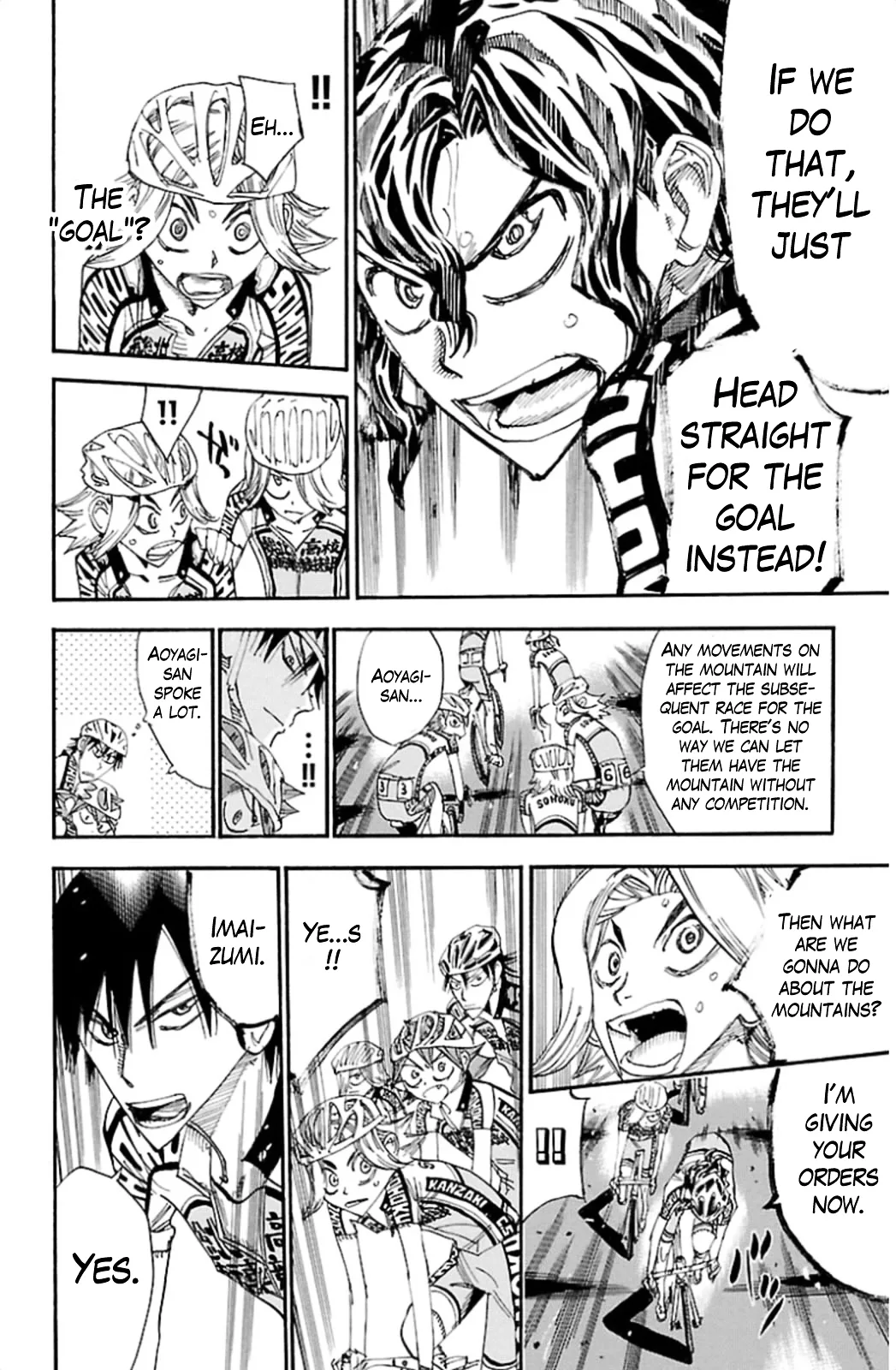 Yowamushi Pedal Chapter 317 page 22