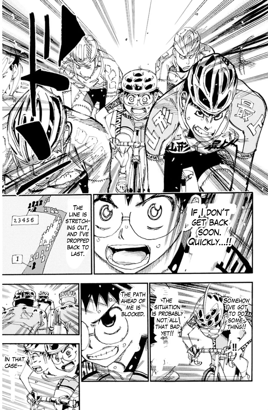 Yowamushi Pedal Chapter 317 page 5