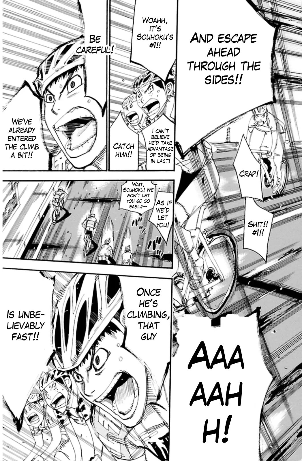Yowamushi Pedal Chapter 317 page 9