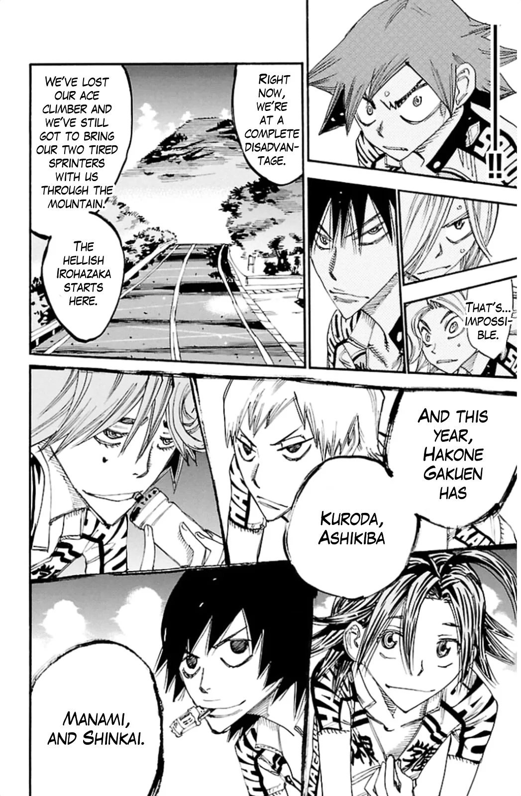Yowamushi Pedal Chapter 317 page 20