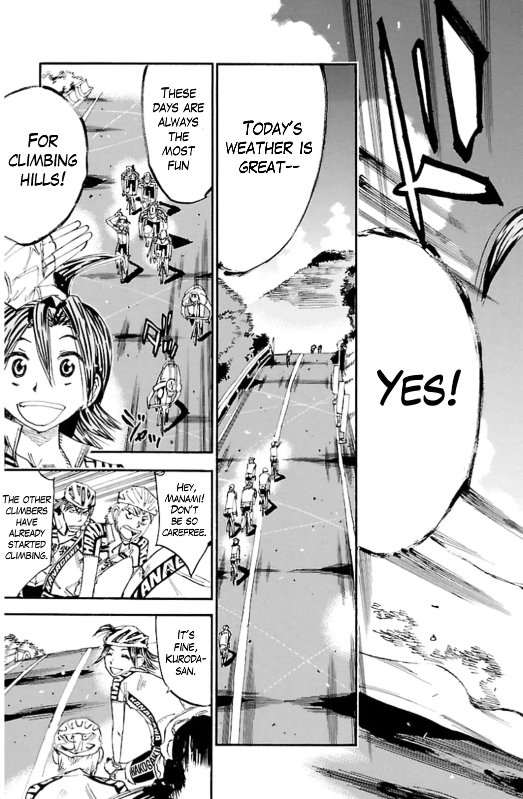 Yowamushi Pedal Chapter 317 page 25