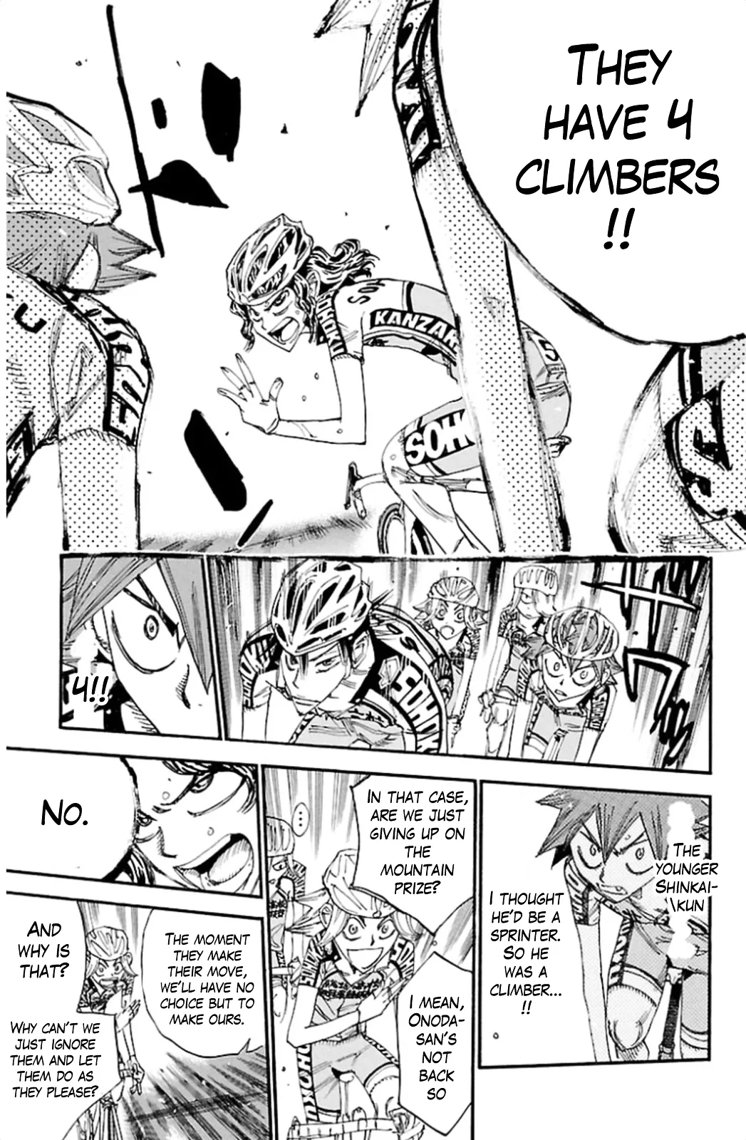 Yowamushi Pedal Chapter 317 page 21