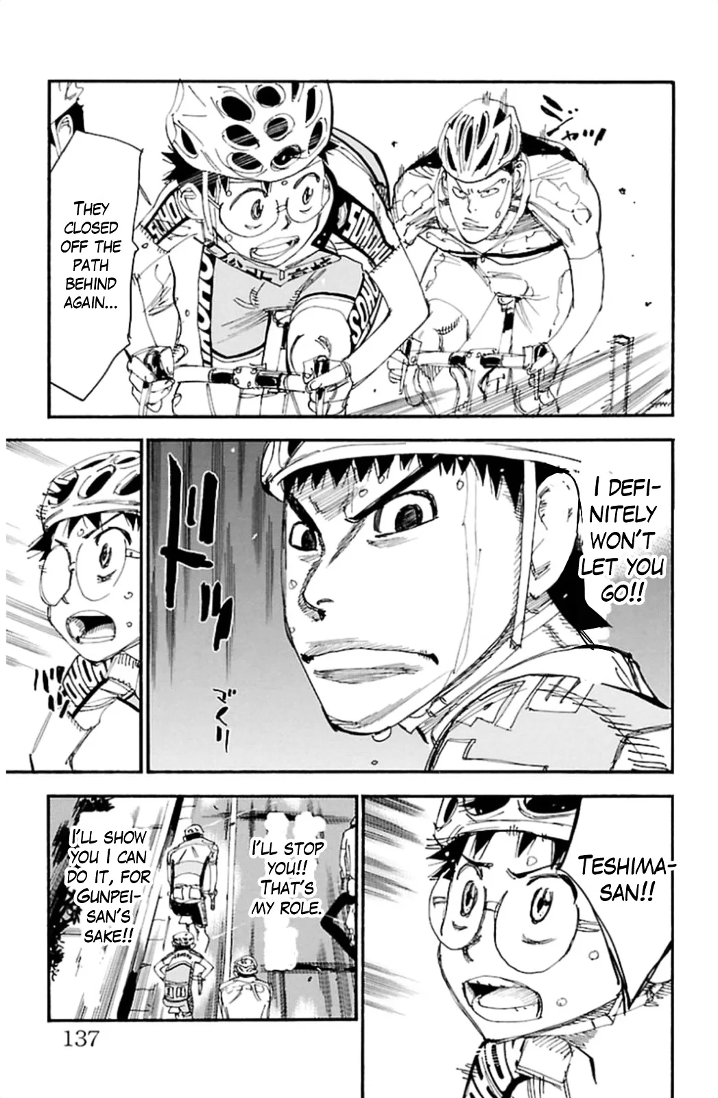 Yowamushi Pedal Chapter 317 page 15
