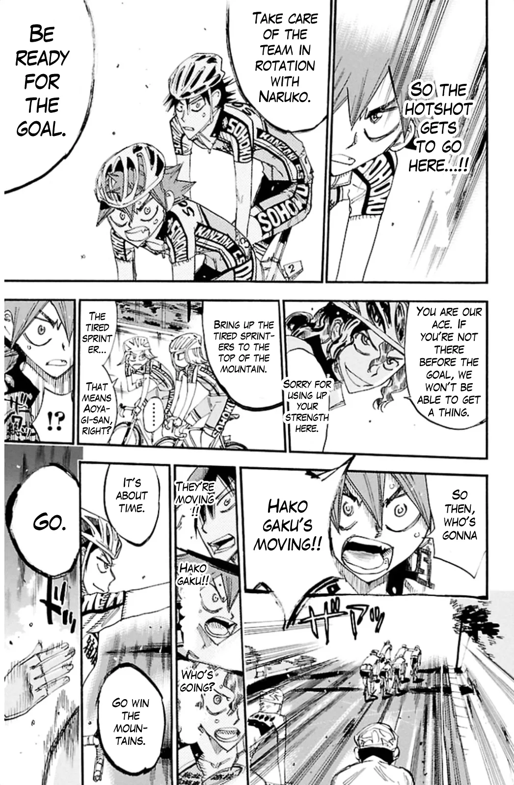 Yowamushi Pedal Chapter 317 page 23