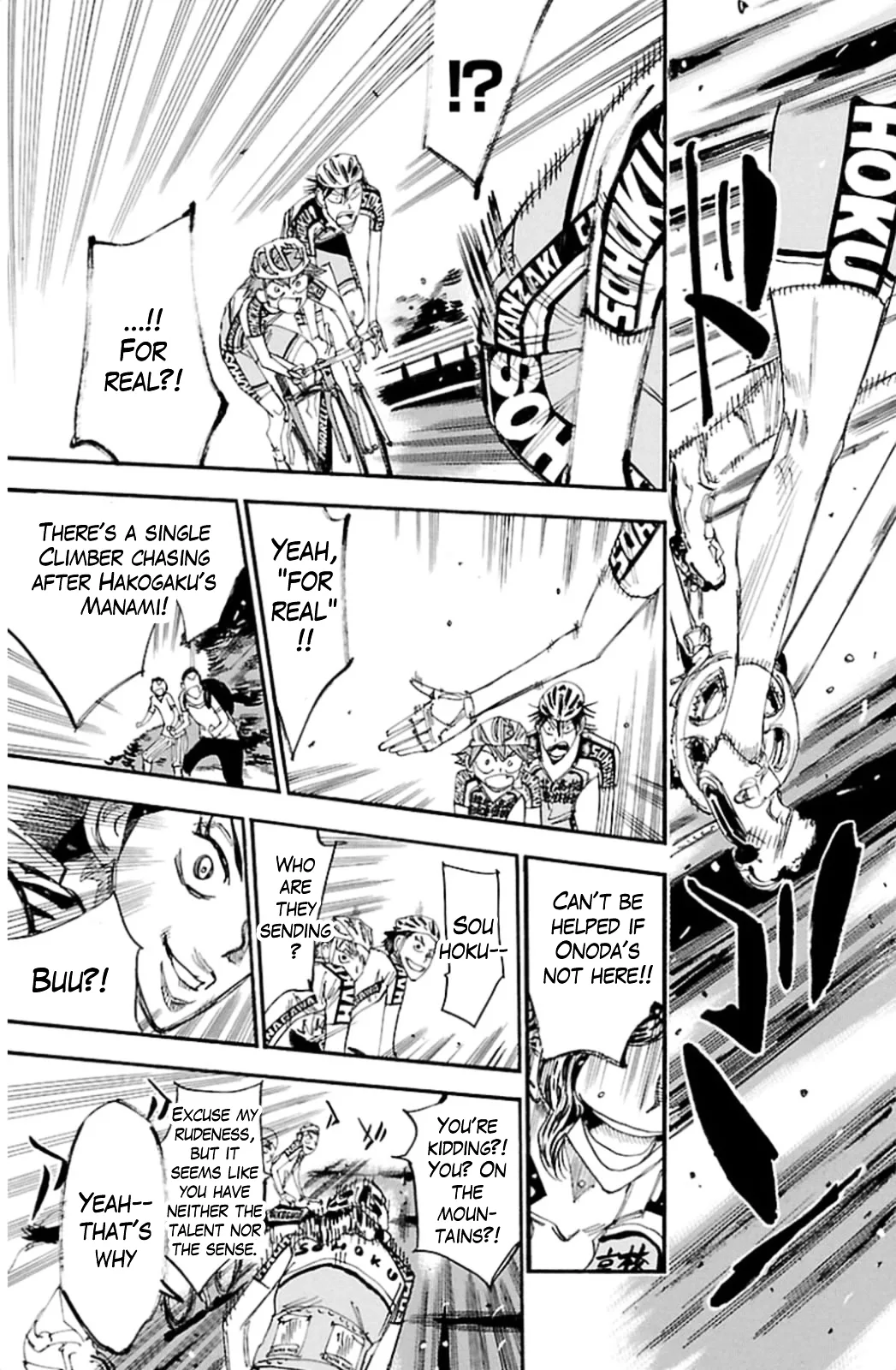 Yowamushi Pedal Chapter 317 page 27