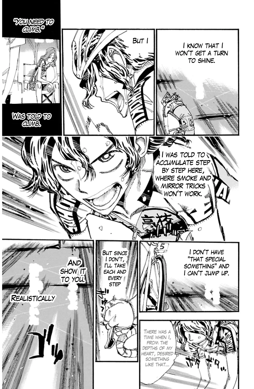 Yowamushi Pedal Chapter 318 page 9