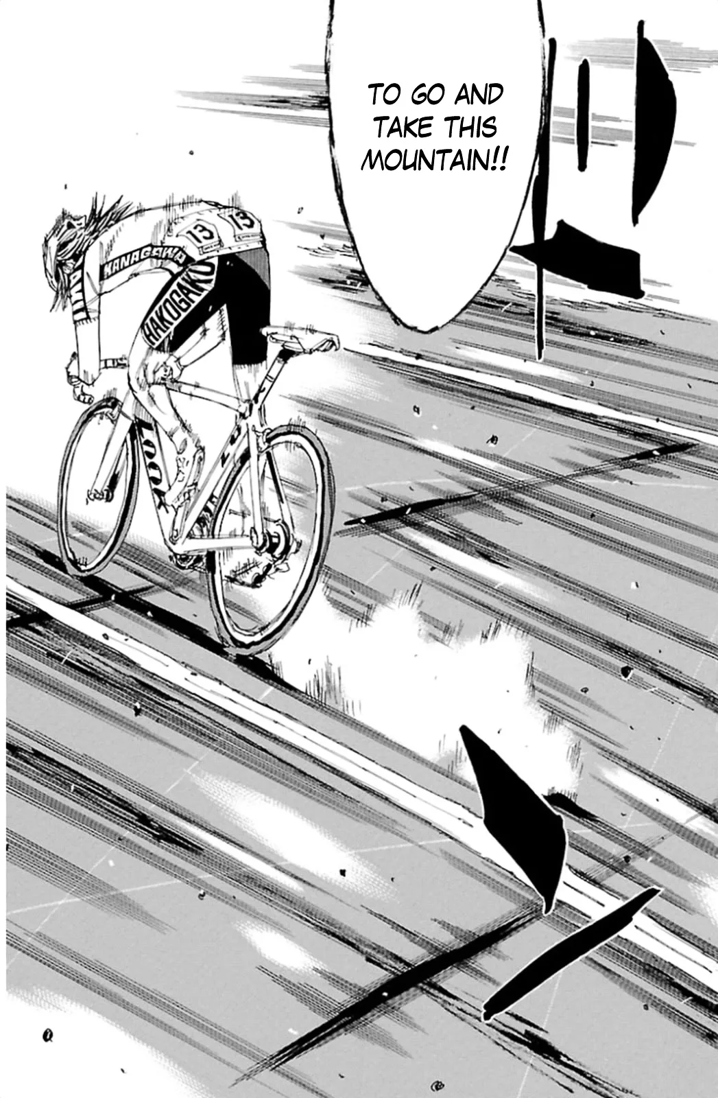 Yowamushi Pedal Chapter 318 page 13