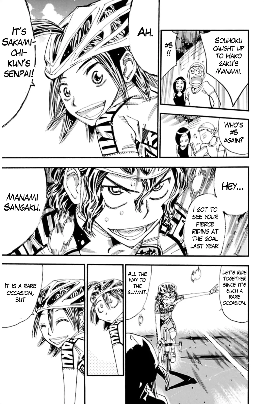 Yowamushi Pedal Chapter 318 page 11