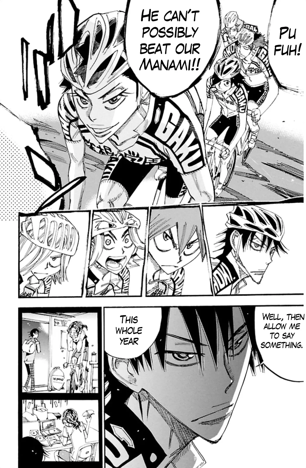 Yowamushi Pedal Chapter 318 page 6