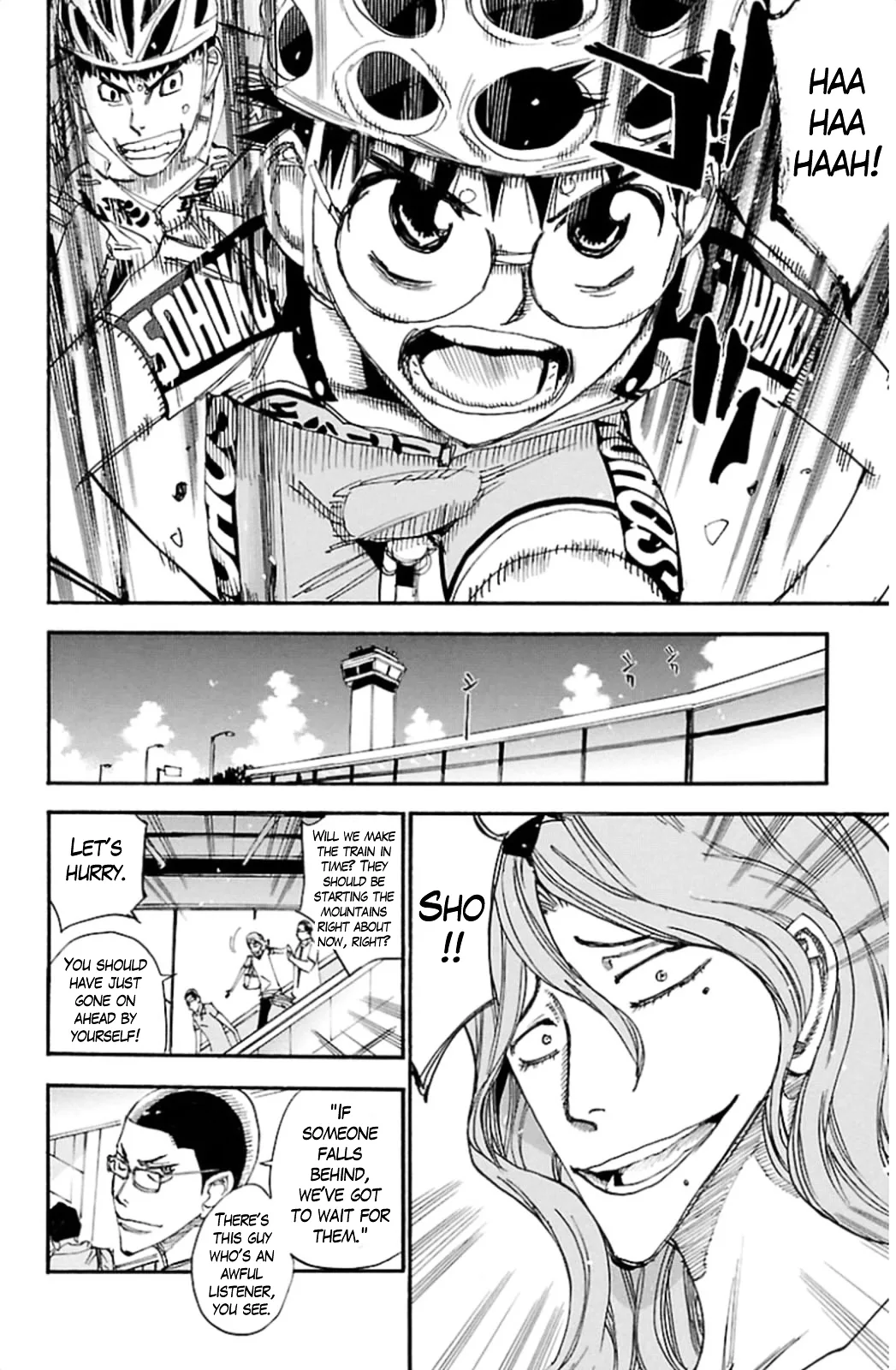 Yowamushi Pedal Chapter 319 page 14