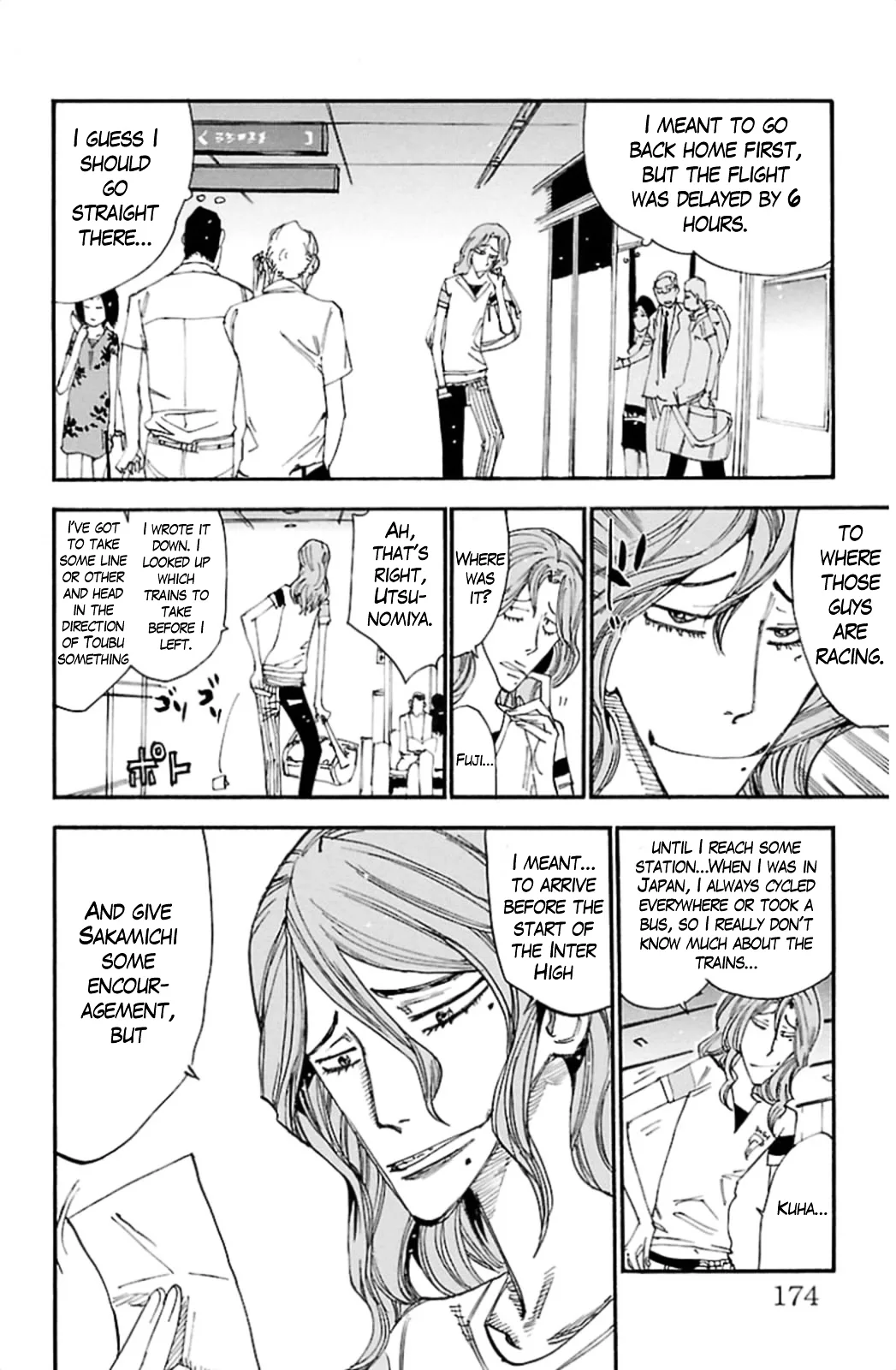 Yowamushi Pedal Chapter 319 page 8