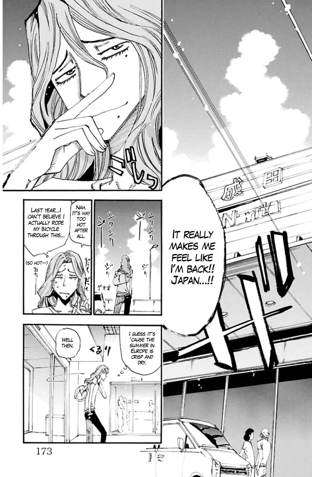 Yowamushi Pedal Chapter 319 page 7