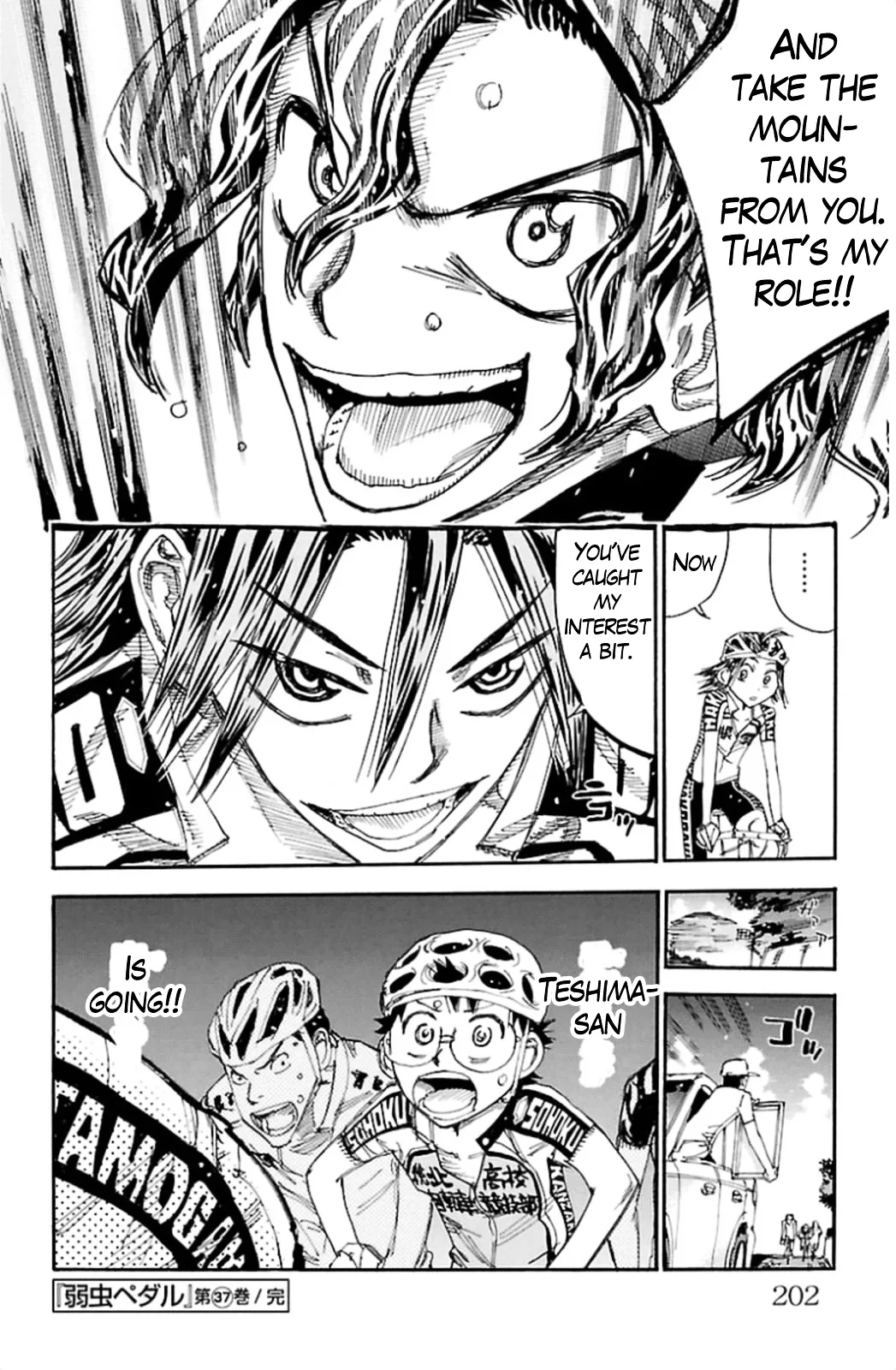 Yowamushi Pedal Chapter 320 page 20